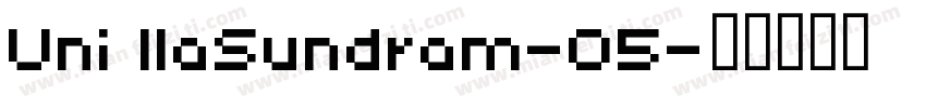 Uni IlaSundram-05字体转换